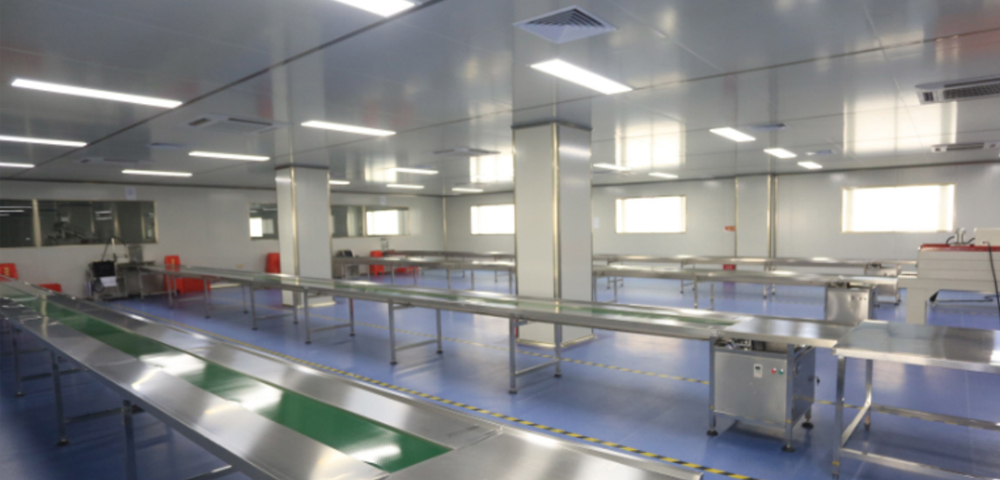 松江十萬(wàn)級化妝品無(wú)塵潔凈室裝修工程